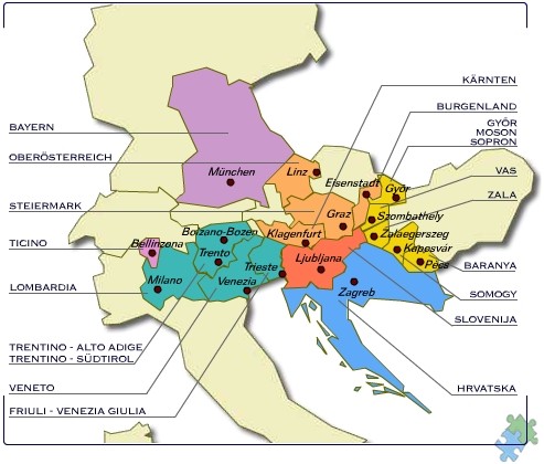 Alpe Adria regions